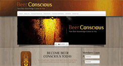 Desktop Screenshot of beerconscious.com